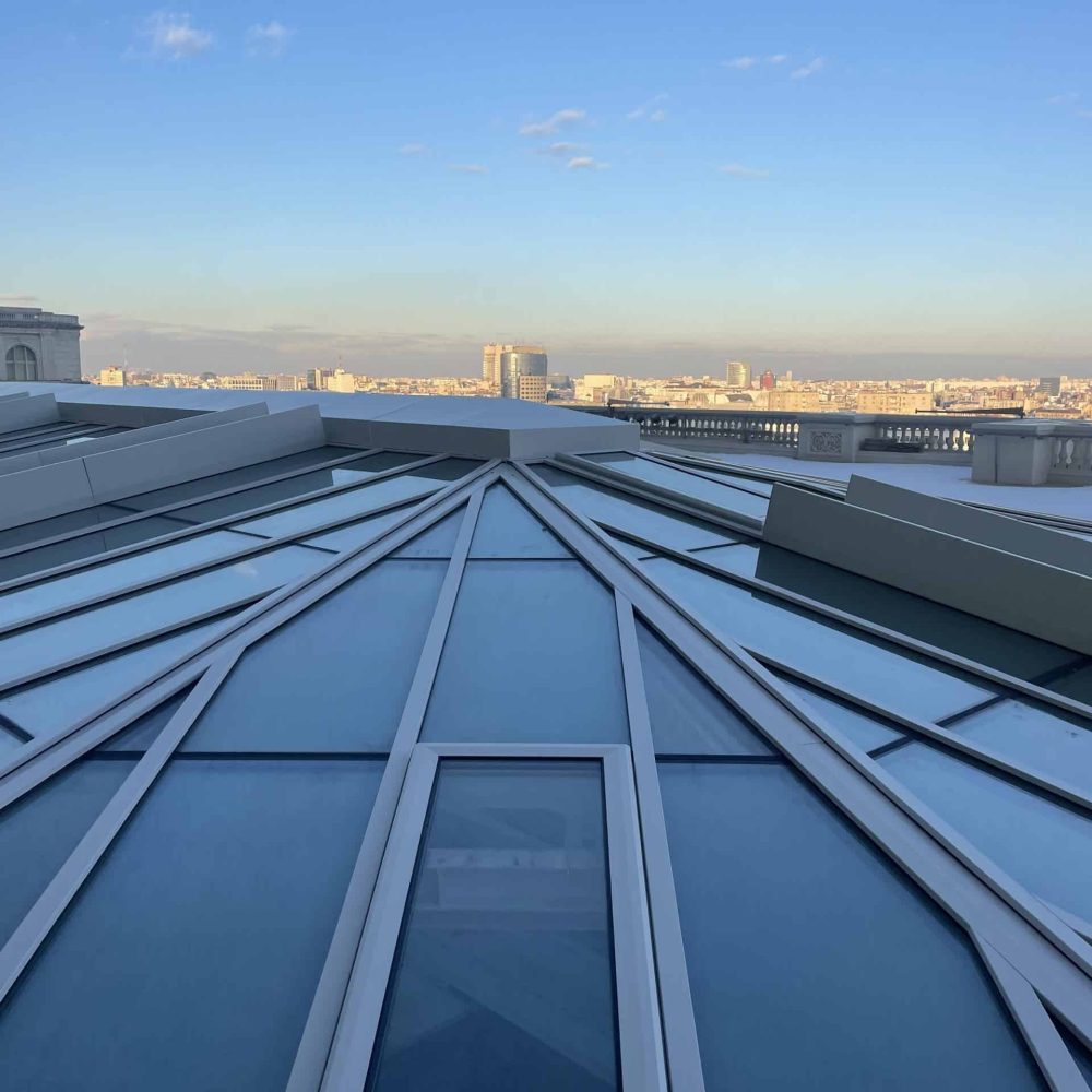 Parlamentul Romaniei vedere panoramica